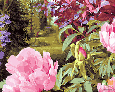 Flower Paint By Numbers Kits UK GX23231