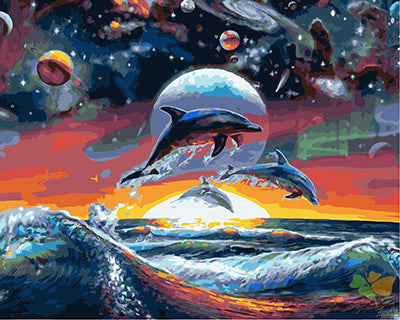 Animal Paint By Numbers Kits UK GX23243