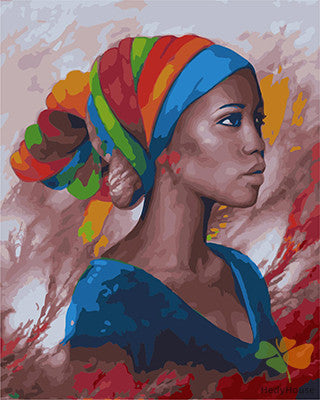 Portrait Paint By Numbers Kits UK GX23251