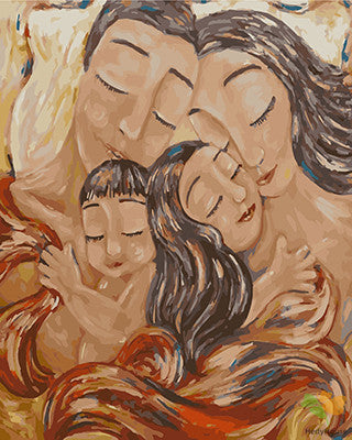 Portrait Paint By Numbers Kits UK GX23276