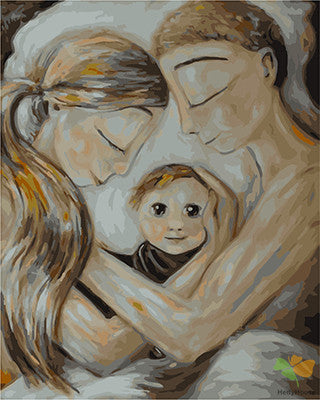 Portrait Paint By Numbers Kits UK GX23302