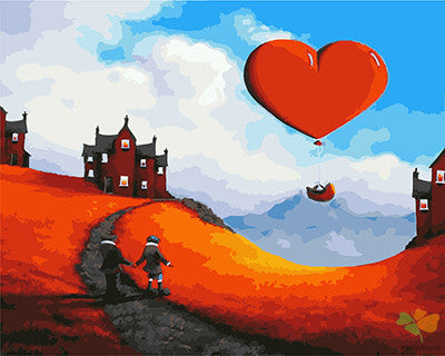 Cartoon Paint By Numbers Kits UK GX23356