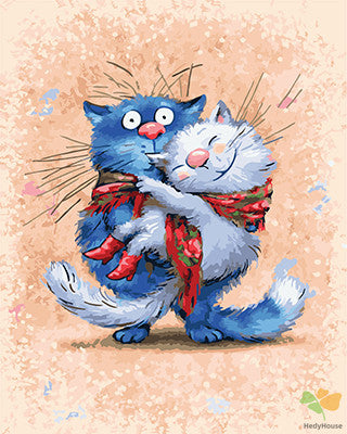 Cartoon Paint By Numbers Kits UK GX23394
