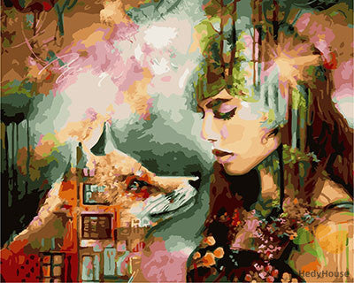 Portrait Paint By Numbers Kits UK GX23415