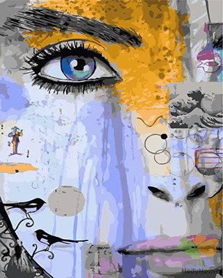 Portrait Paint By Numbers Kits UK GX23431