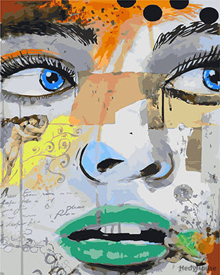 Portrait Paint By Numbers Kits UK GX23432