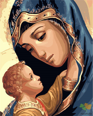 Portrait Paint By Numbers Kits UK GX23444