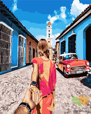 Portrait Paint By Numbers Kits UK GX23562