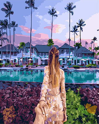 Portrait Paint By Numbers Kits UK GX23563