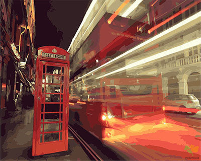 City Paint By Numbers Kits UK GX23681