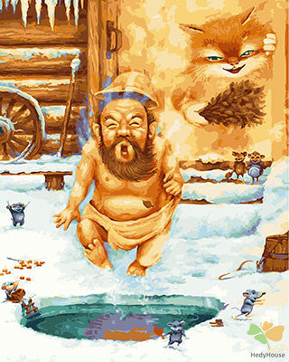 Portrait Paint By Numbers Kits UK GX23692