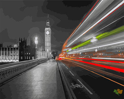 City Paint By Numbers Kits UK GX23694