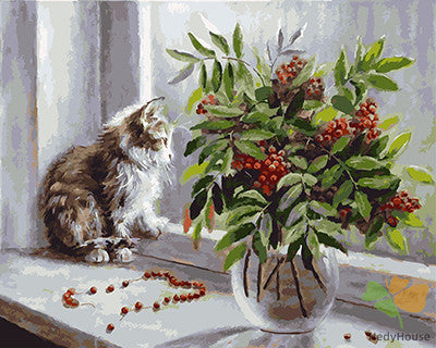 Cat & Dog Paint By Numbers Kits UK GX23705