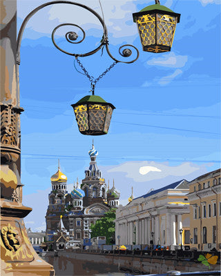 City Paint By Numbers Kits UK GX23740