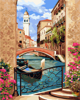 City Paint By Numbers Kits UK GX23745