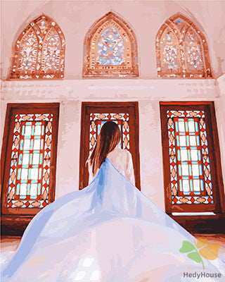 Portrait Paint By Numbers Kits UK GX23773