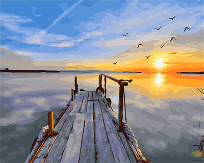Landscape Paint By Numbers Kits UK GX23810