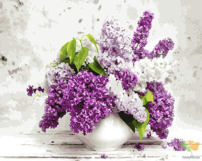 Flower Paint By Numbers Kits UK GX23812