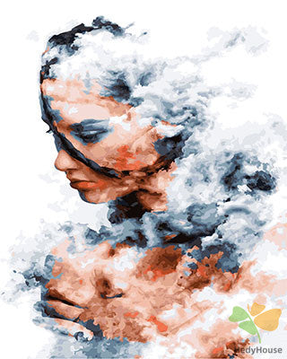 Portrait Paint By Numbers Kits UK GX23819