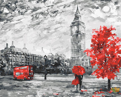 City Paint By Numbers Kits UK GX23822