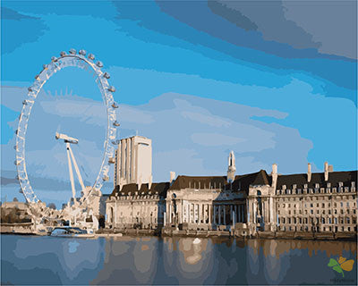 City Paint By Numbers Kits UK GX23837