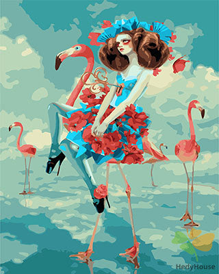 Portrait Paint By Numbers Kits UK GX23848