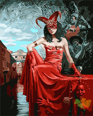 Portrait Paint By Numbers Kits UK GX23855