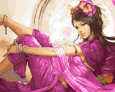 Portrait Paint By Numbers Kits UK GX23862