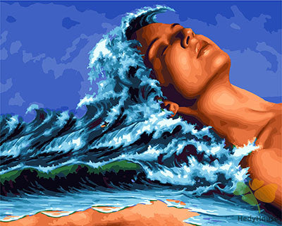 Portrait Paint By Numbers Kits UK GX23871