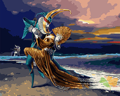 Portrait Paint By Numbers Kits UK GX23886