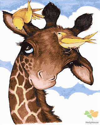 Animal Paint By Numbers Kits UK GX24028