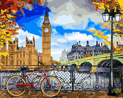 City Paint By Numbers Kits UK GX24034