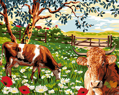 Animal Paint By Numbers Kits UK GX24083