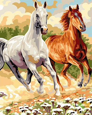 Animal Paint By Numbers Kits UK GX24092