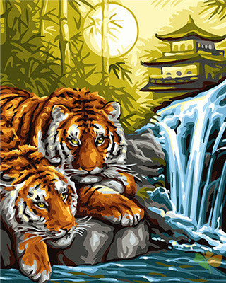 Animal Paint By Numbers Kits UK GX24141