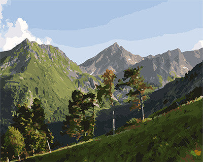 Landscape Paint By Numbers Kits UK GX24200