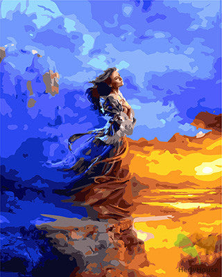 Portrait Paint By Numbers Kits UK GX24213