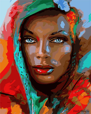 Portrait Paint By Numbers Kits UK GX24275