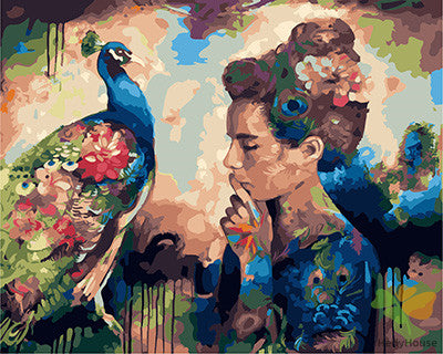 Portrait Paint By Numbers Kits UK GX24328