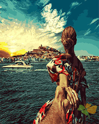 Portrait Paint By Numbers Kits UK GX24437