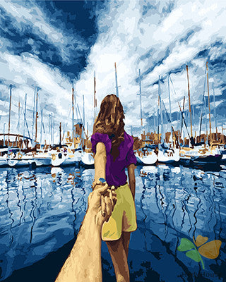 Portrait Paint By Numbers Kits UK GX24446