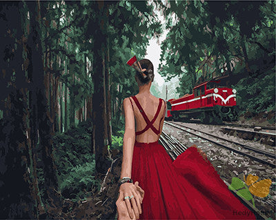 Portrait Paint By Numbers Kits UK GX24456