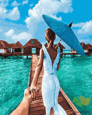 Portrait Paint By Numbers Kits UK GX24483