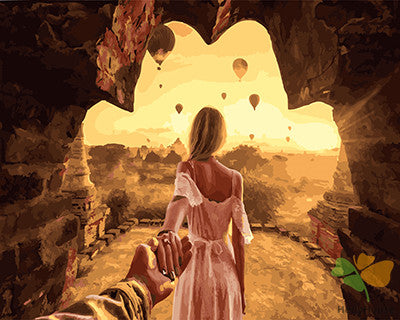 Portrait Paint By Numbers Kits UK GX24485