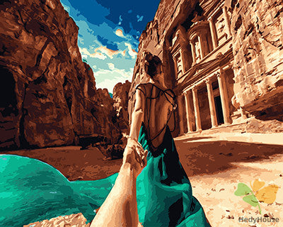 Portrait Paint By Numbers Kits UK GX24493