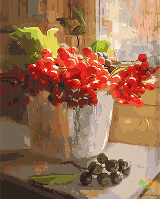 Flower Paint By Numbers Kits UK GX24505