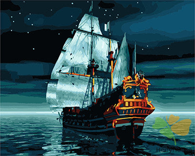 Seascape Paint By Numbers Kits UK GX24553