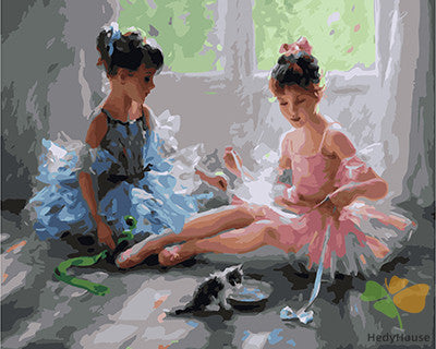 Portrait Paint By Numbers Kits UK GX24558