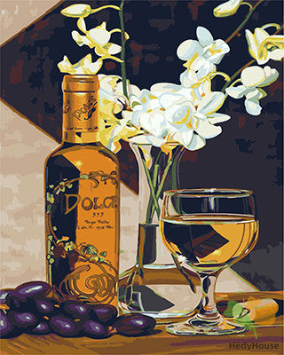 Flower Paint By Numbers Kits UK GX24651