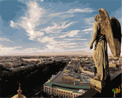 City Paint By Numbers Kits UK GX24684